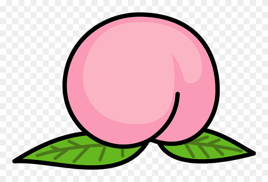 Fruits Peach Food Clipart - Png Download