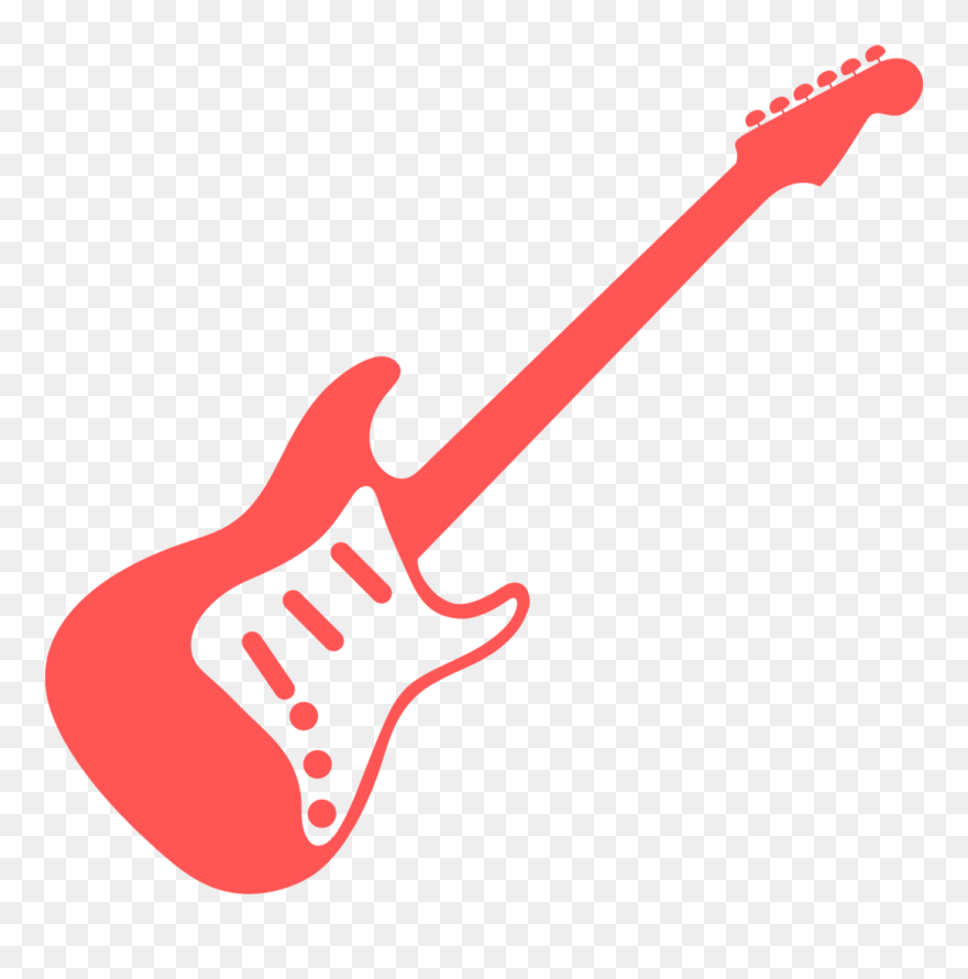 Transparent Electric Guitars Clipart - Electric Guitar Icon Png