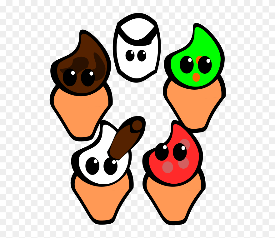 Clipart - Icecream - Clip Art - Png Download