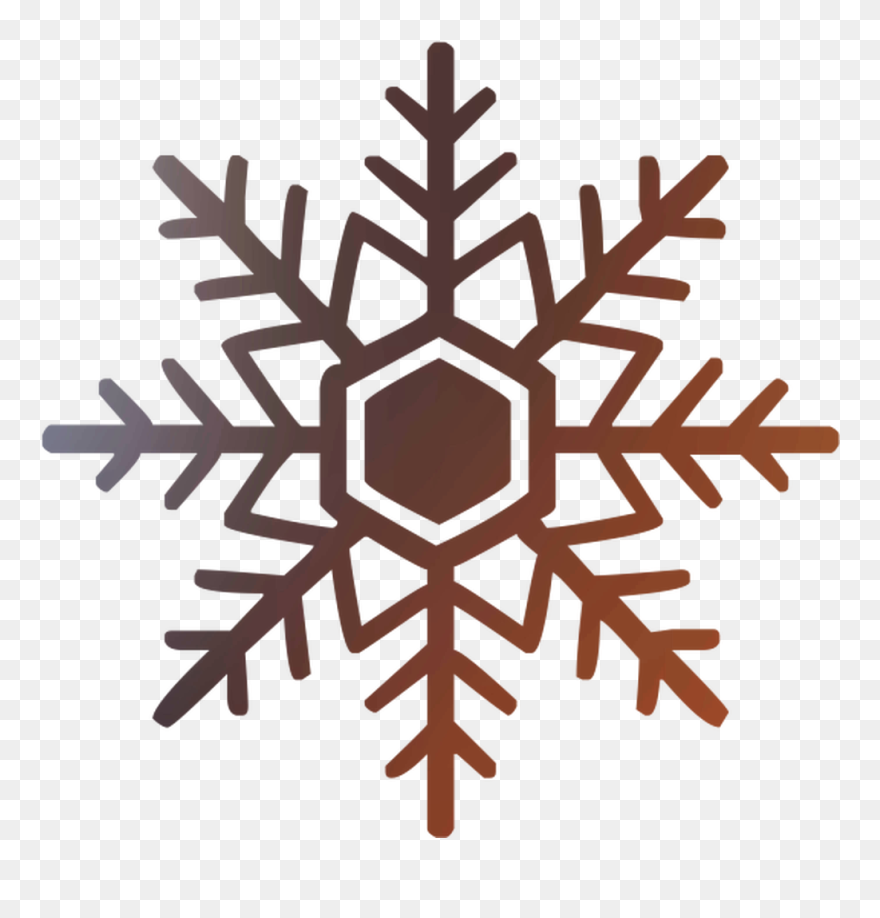 Snowflake Illustration Silhouette Vector Graphics - Snowflake Illustration Clipart