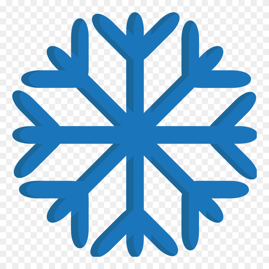 Snowflake Emoji Clipart - Hvac System Hvac Icon Png Transparent Png