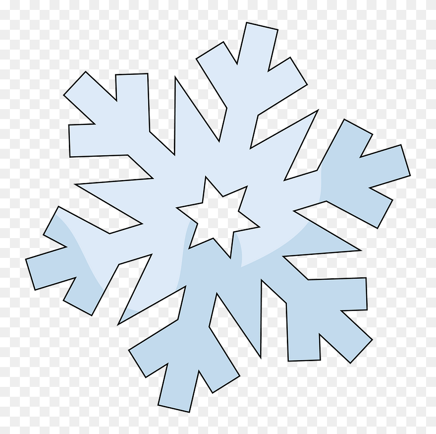 Snowflake Clipart - Cap - Png Download