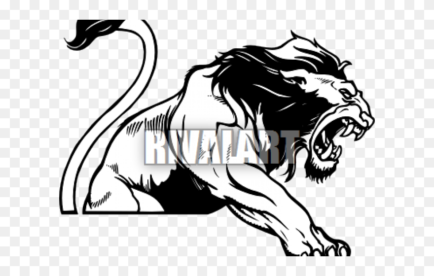 Roaring Lion Clipart - American International School, Abu Dhabi - Png Download