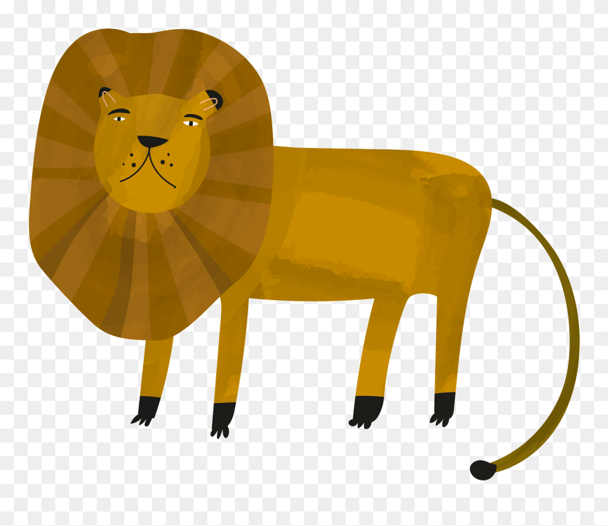 Masai Lion Clipart
