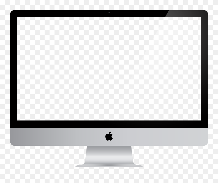 Imac Macintosh Computer Monitor Clip Art - Mac Clipart - Png Download