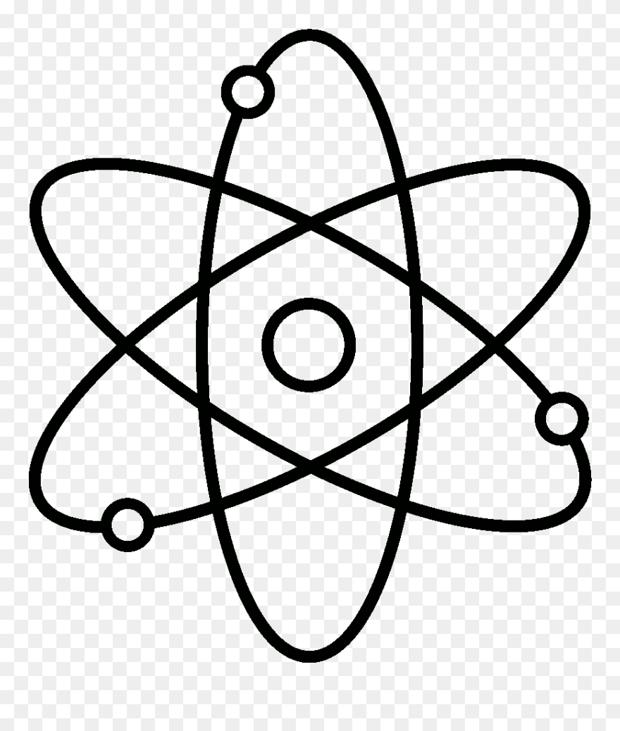 Collection Of Free Science Drawing Black And White - Science Clipart Black And White - Png Download