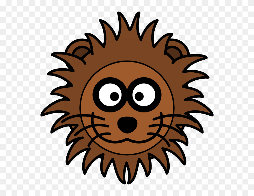 L Clipart Lion - Lion Head Clipart - Png Download