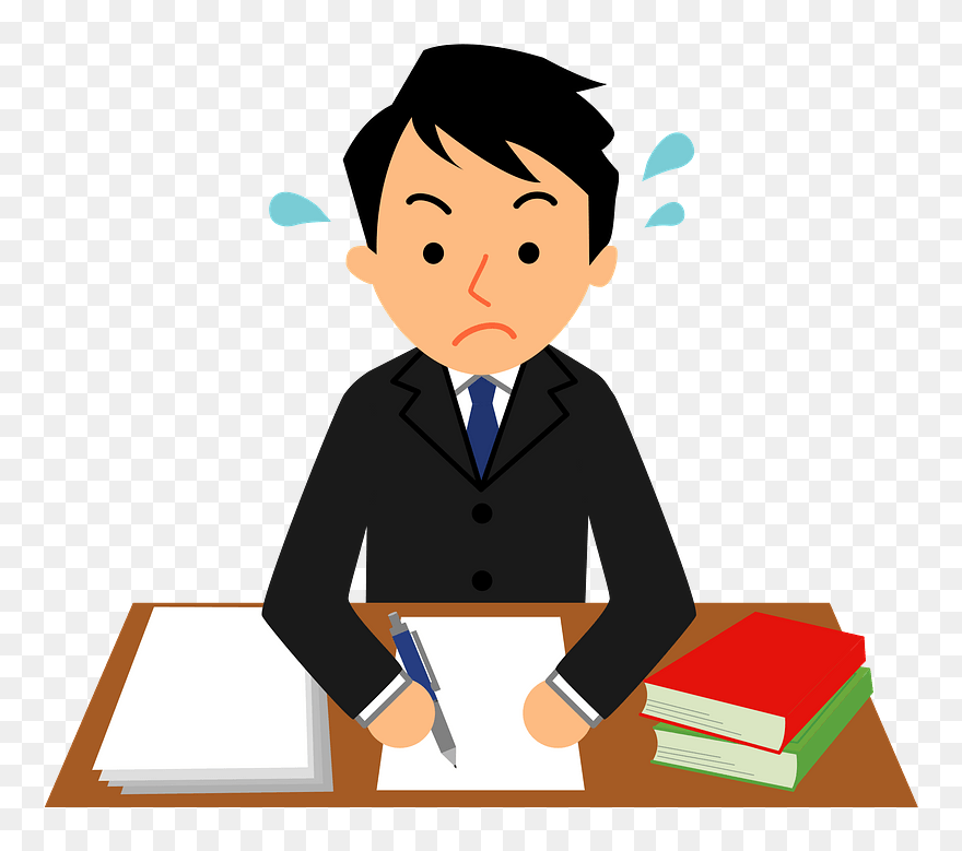 Business Man Work Busy Clipart - Transparent Background Person Circle Icon - Png Download
