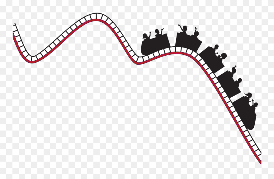 Paper Rollercoaster Competition - Clipart Roller Coaster - Png Download