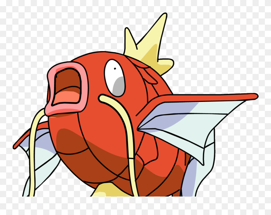 Transparent Clipart Roller Coasters - Pokemon Magikarp - Png Download