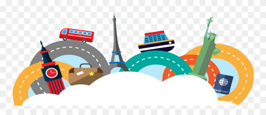 Tour Travel Revolution Clipart