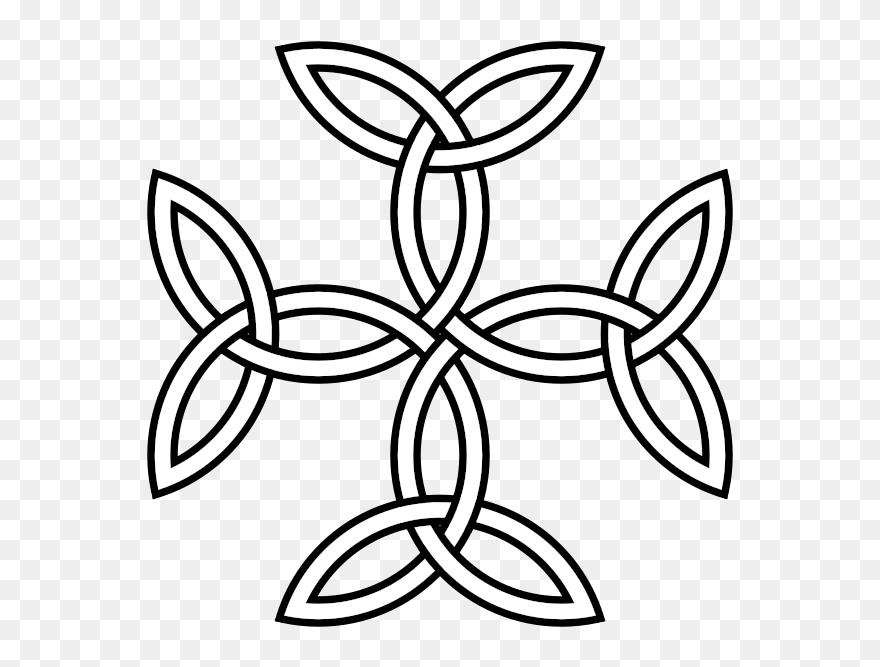 Carolingian Cross Clipart