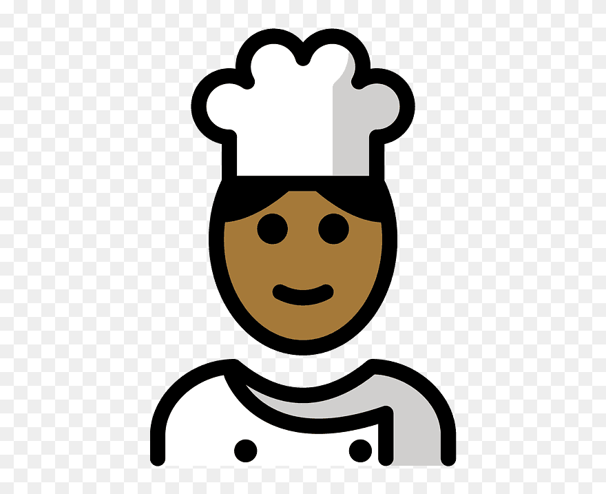 Man Cook Emoji Clipart - Cooking - Png Download