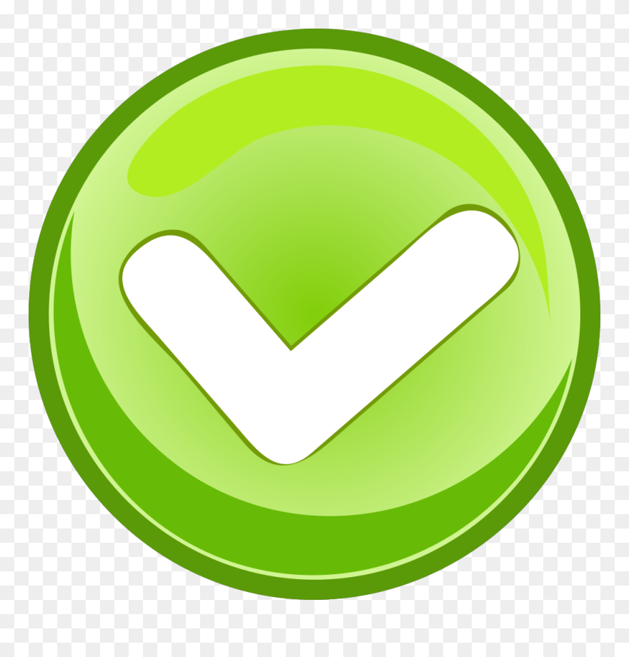 Check Mark Button Svg Clip Arts - Circle - Png Download