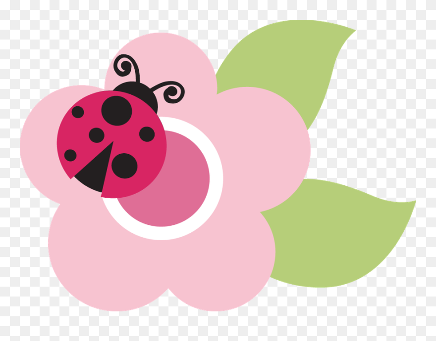 Pink Lady Bug Png Clipart