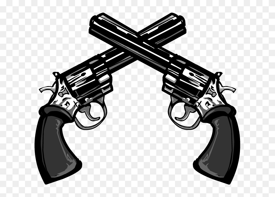 Crossed Guns Png 2 » Png Image - Crossed Guns Png Clipart
