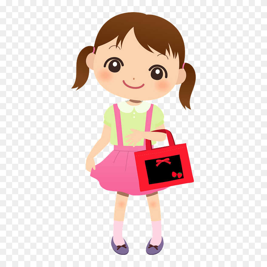 Little Girl Child Clipart - Cartoon - Png Download