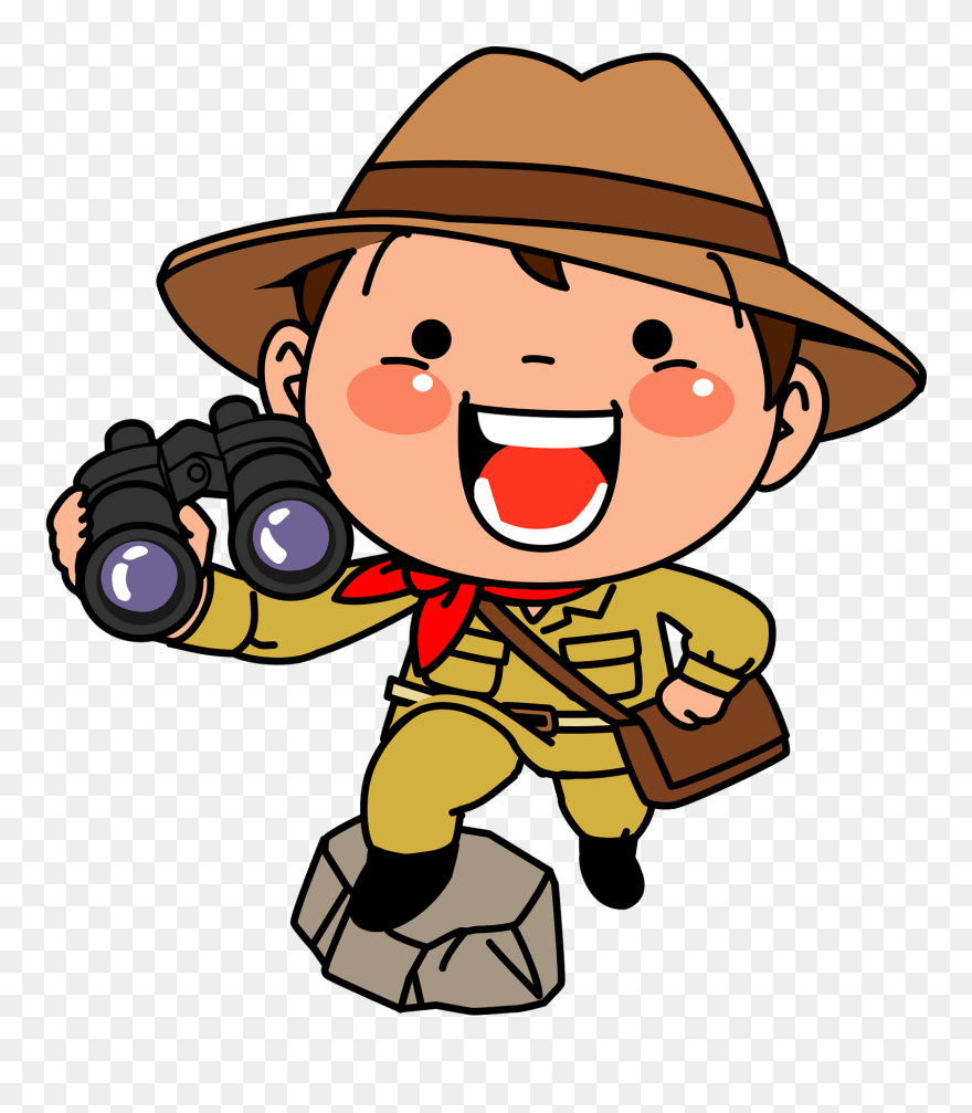 Explorer Boy Child Clipart - Explorer Clipart Png Transparent Png