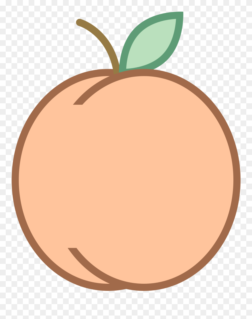 Peach Food Clip Art - Identity Monument - Png Download