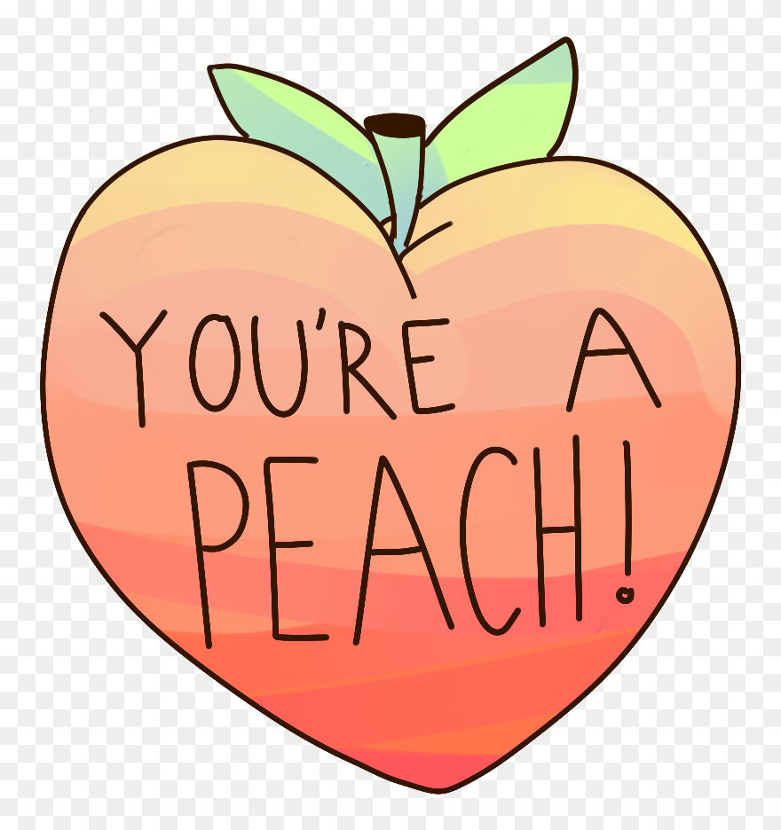 Peach Clipart Aesthetic - Opel - Png Download