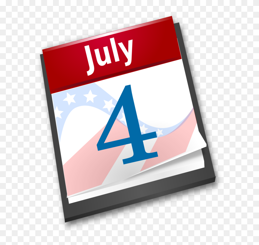 Angle,text,brand - 4 Of July Calendar Clipart