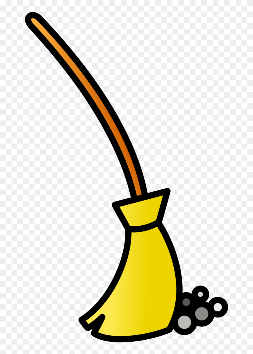 Broom Cleaning Clip Art - Clipart Broom Transparent Background - Png Download