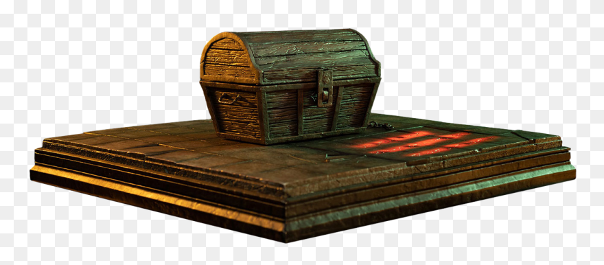 Mimic Chest Companion 7” Statue - Dark Souls Treasure Chest Clipart