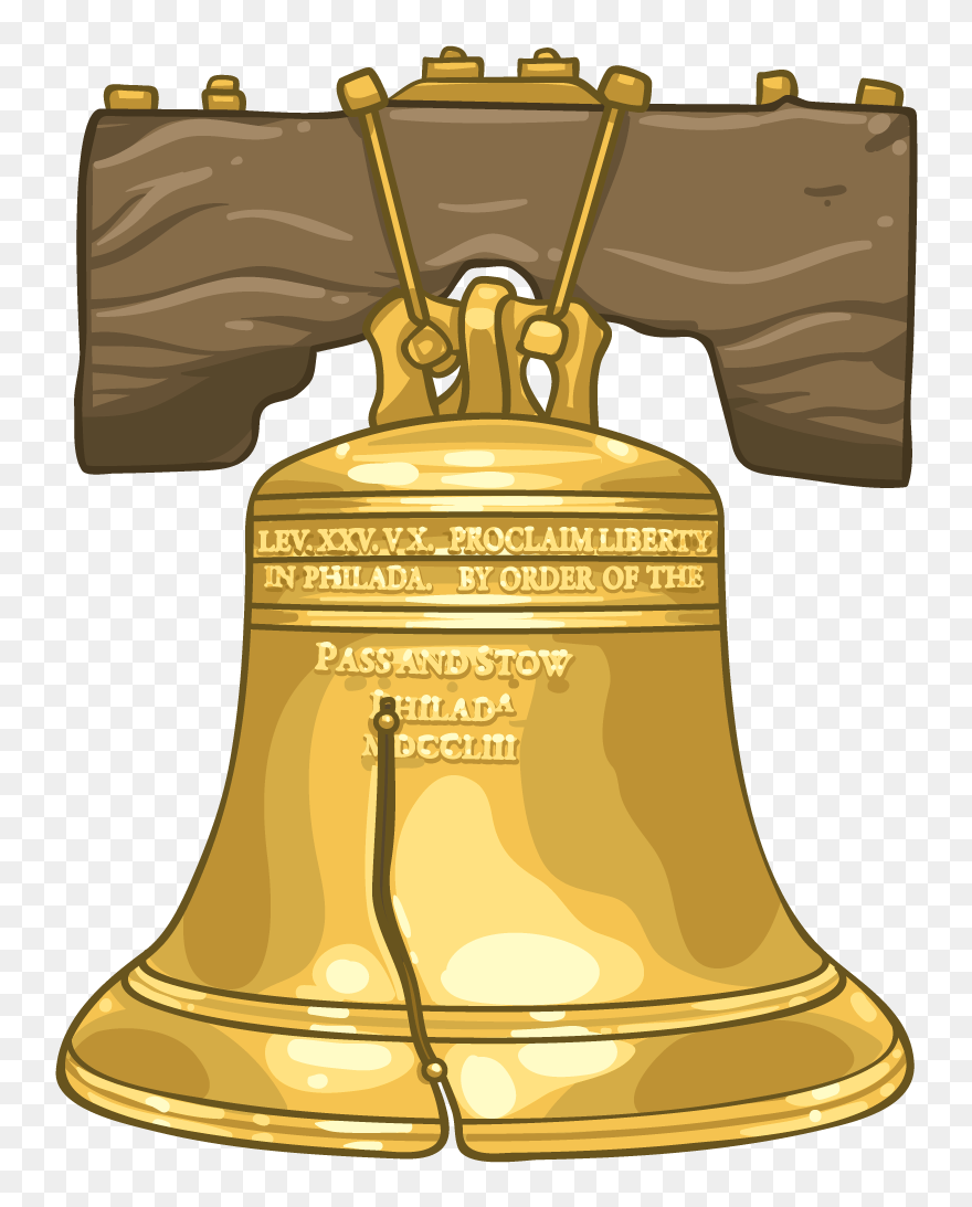The Liberty Bell - Transparent Liberty Bell Clipart - Png Download