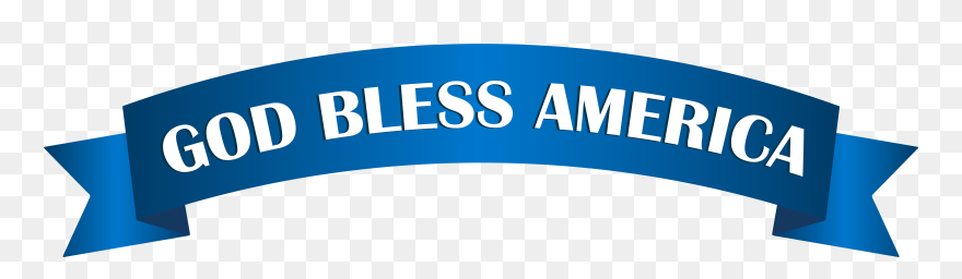 Clipart God Bless America - Png Download