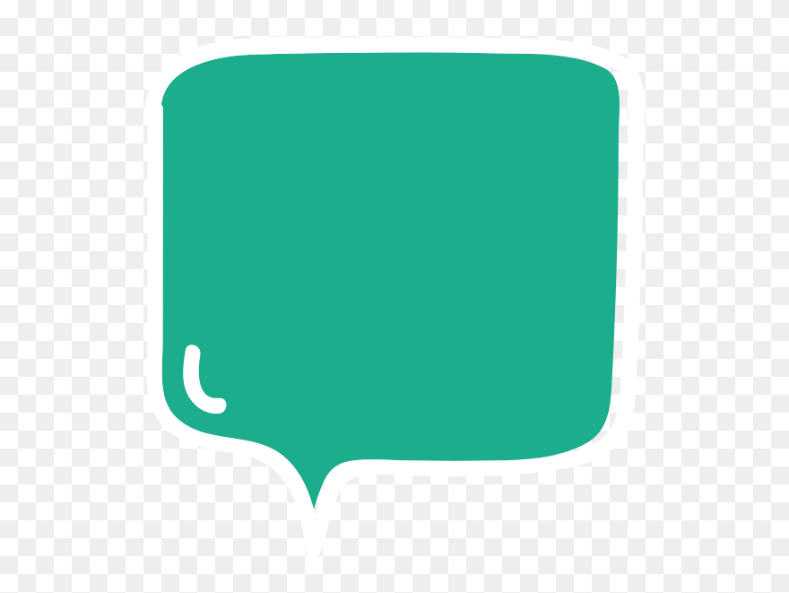 Message Bubble Flat Png Clipart