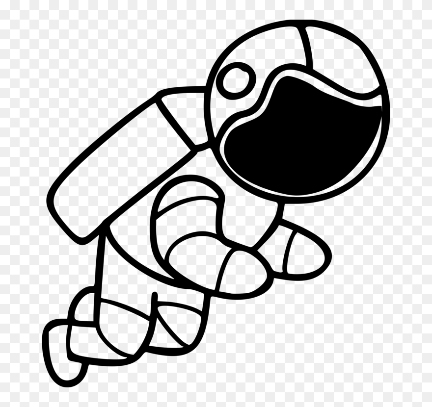 Astronaut Clipart Astronaut Costume - Clip Art Space Man - Png Download