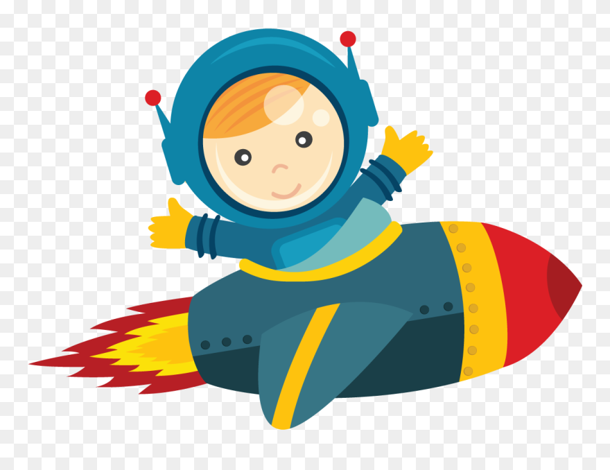 Transparent Astronaut Clipart Png - Cartoon Astronaut Clipart Png