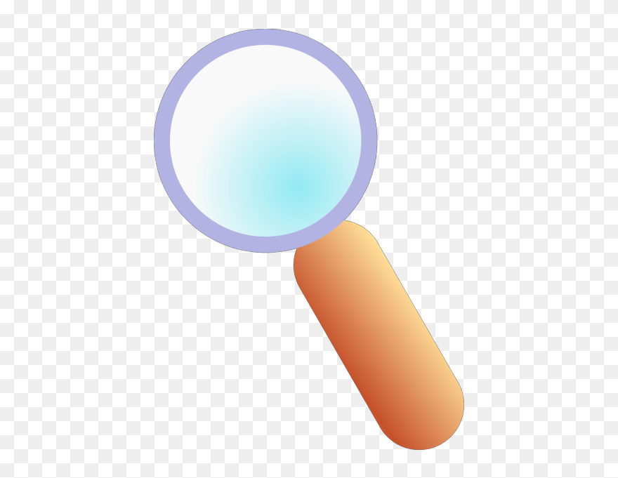 Glass Lens Png Clip Art - Search Button Icon Transparent Png