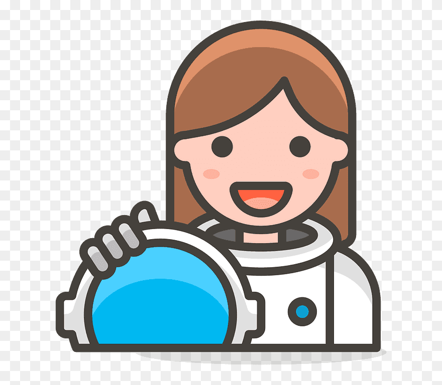 Woman Astronaut Emoji Clipart - Maker's Mark - Png Download