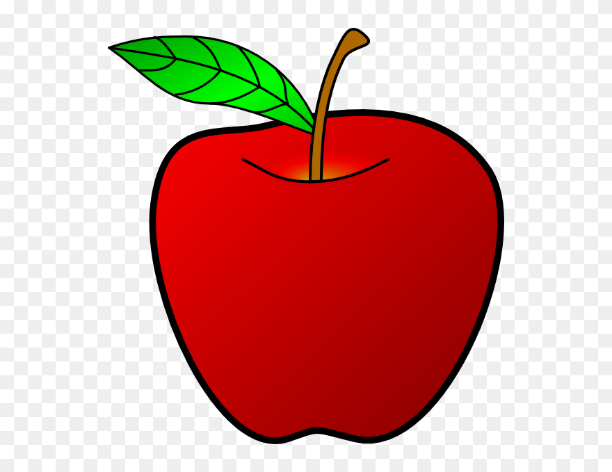 Red Apple Clip Art At Clker - Red Apple Clip Art - Png Download
