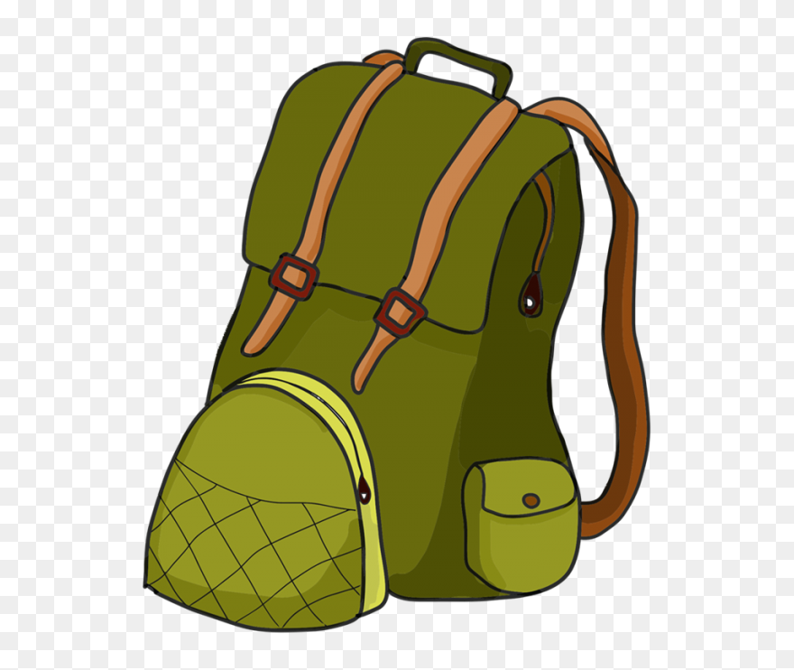 Backpack Clipart Transparent - Png Download