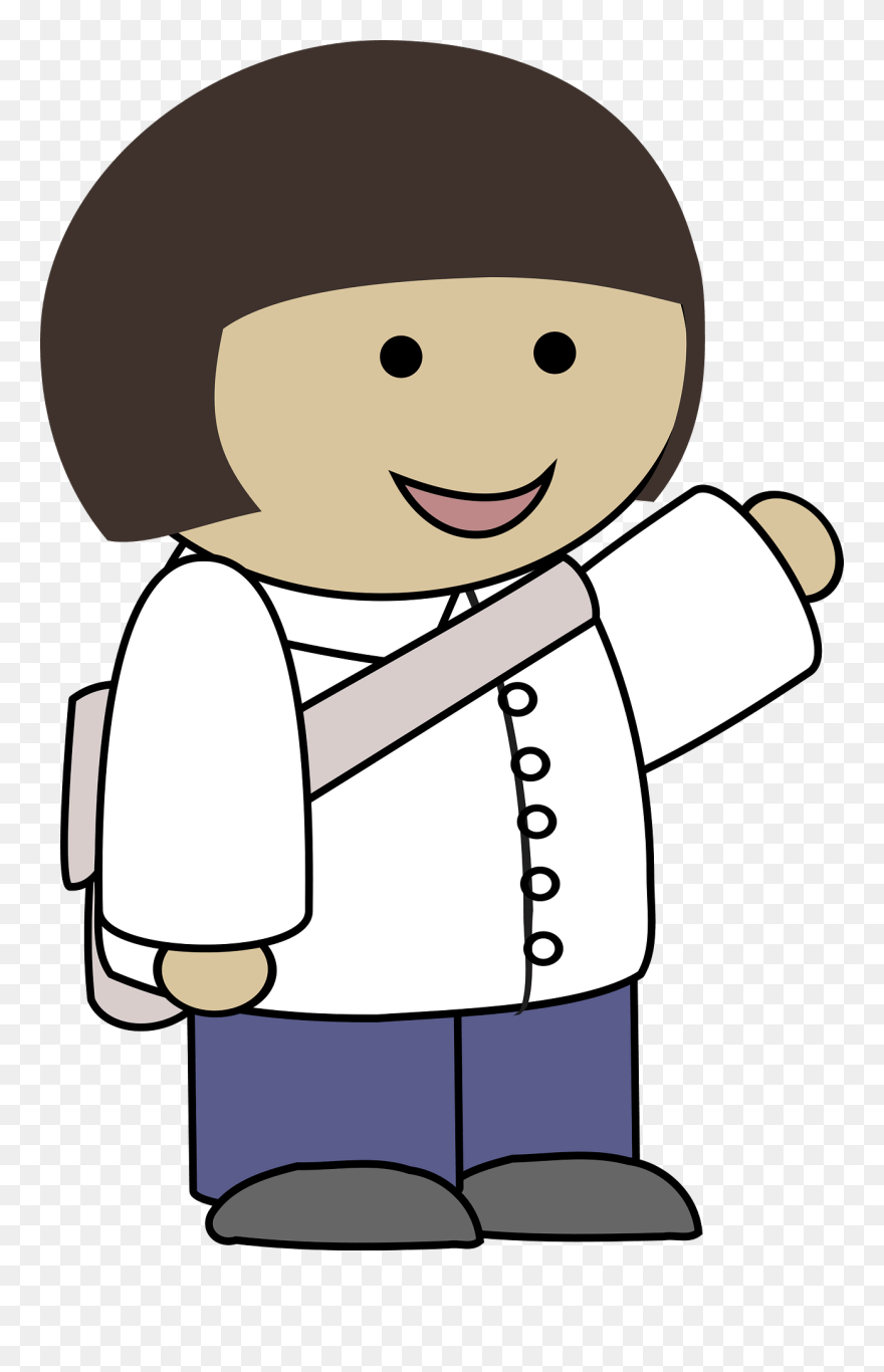Girl Pointing Finger Png Clipart Transparent Png