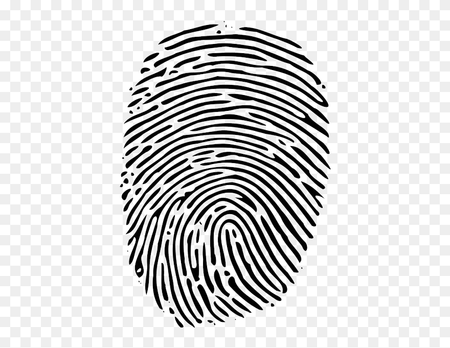 Fingerprint Credential Image Scanner Virtual Home Computer - Fingerprints Png Clipart