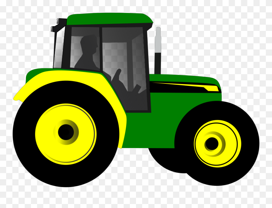 Tractor Clipart Transparent Background - Png Download