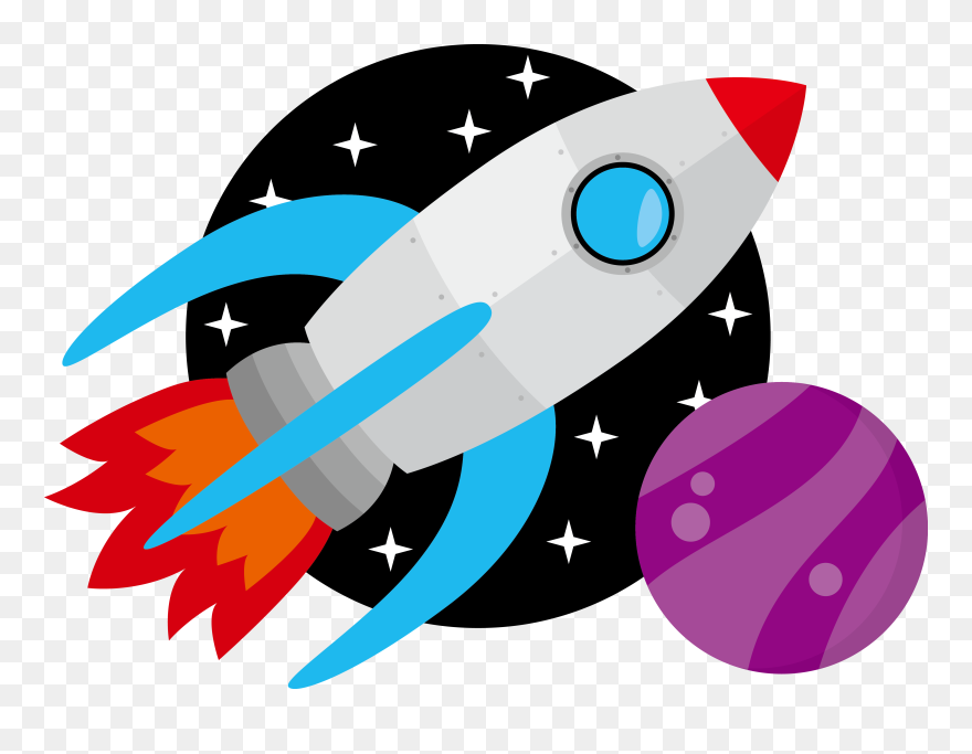 Rocket Clipart Images Spacecraft - Rocket Clipart - Png Download
