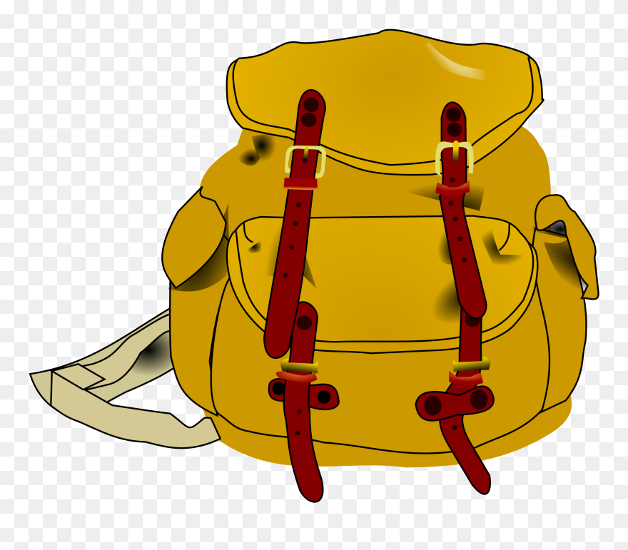 Cartoon Backpack Png - Rucksack Clipart Transparent Png
