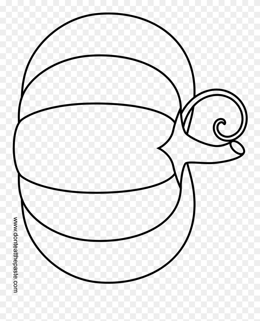 Tall Pumpkin Clipart Black And White Free 20 Free Cliparts - Printable Pumpkin Cut Out - Png Download