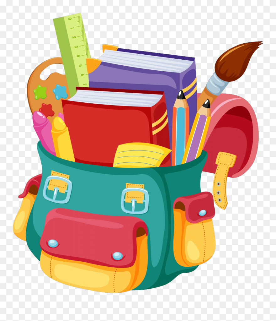 Pack Your School Bag Clipart