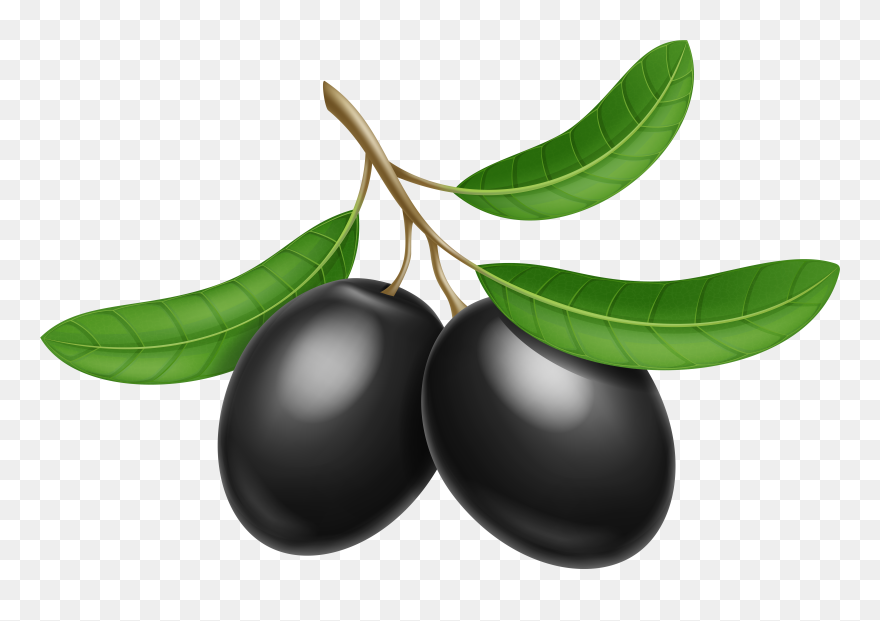Black Olives Transparent Png Clip Art Image - Olives Clipart