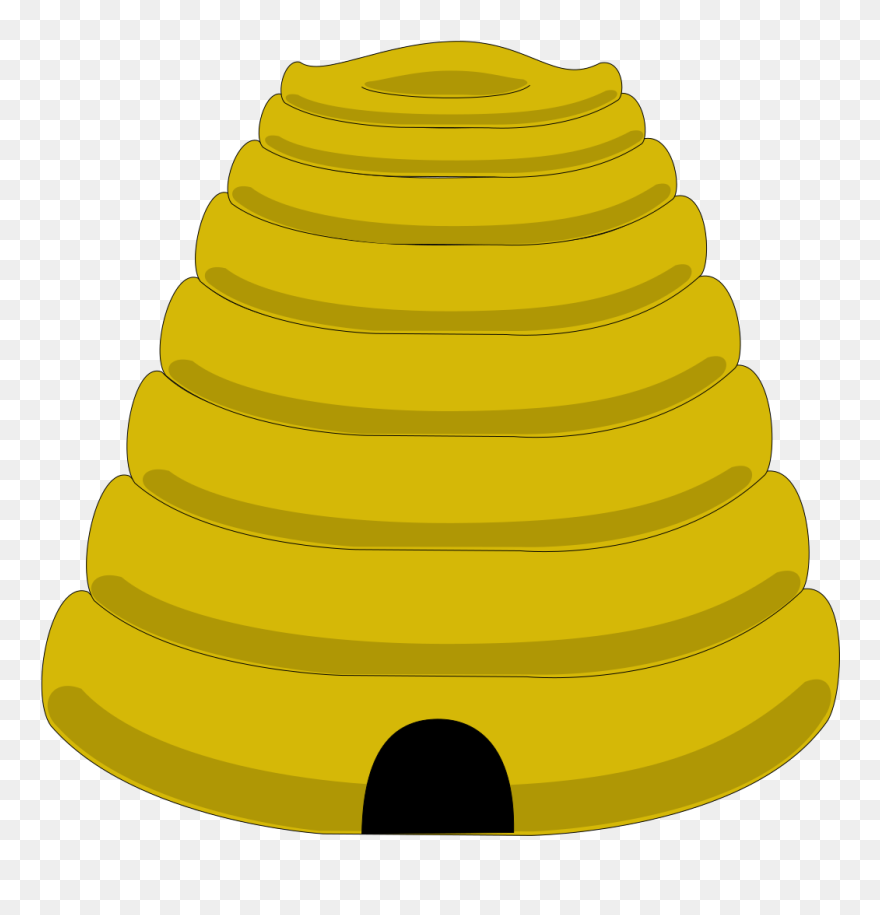Beehive With A Transparent Background Clipart