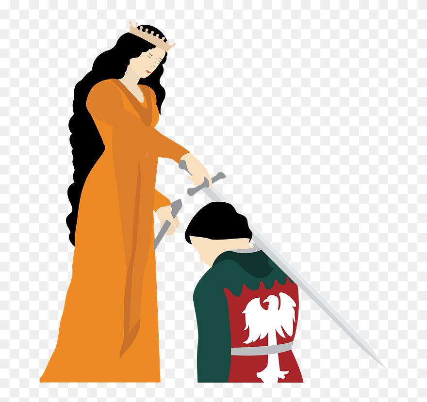 Knight Hood Clipart - Courtly Love - Png Download