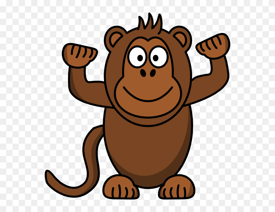 Monkey Clipart Free Clip Art Images - Mono Clipart - Png Download