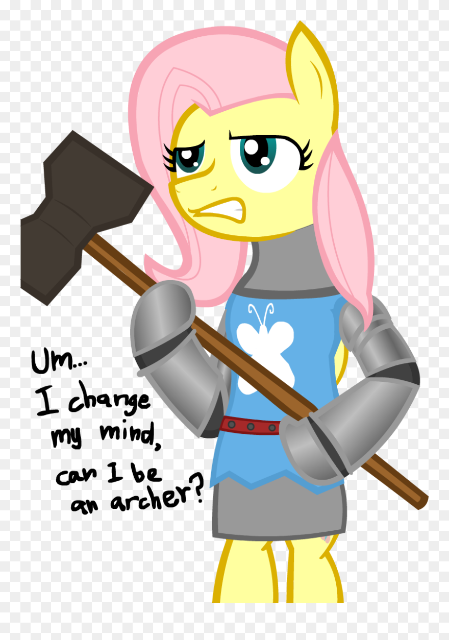 Knights Clipart Medieval Archer - My Little Pony Medieval - Png Download