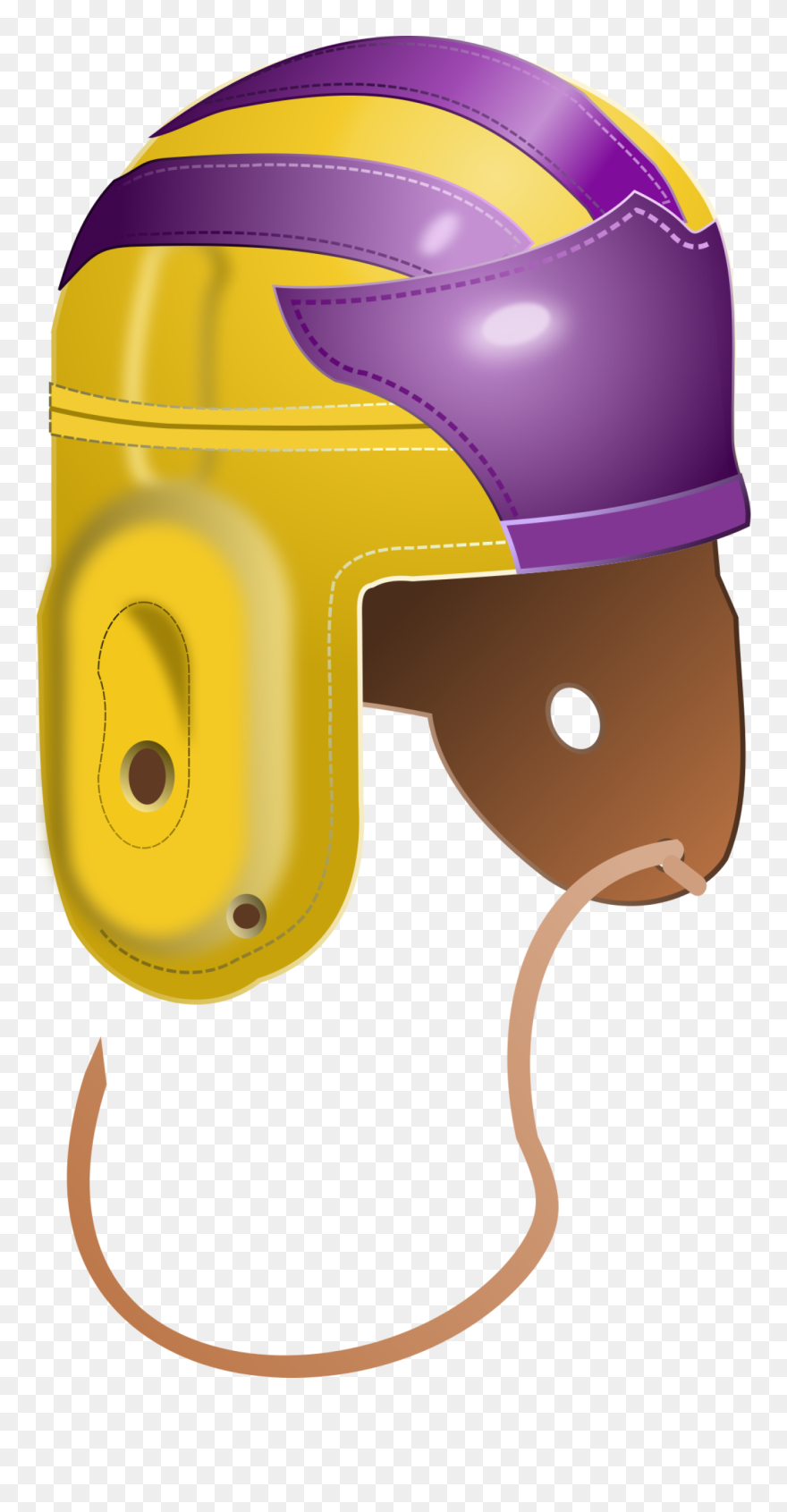 Transparent Helmet Clipart - College Football Helmets 1940s - Png Download