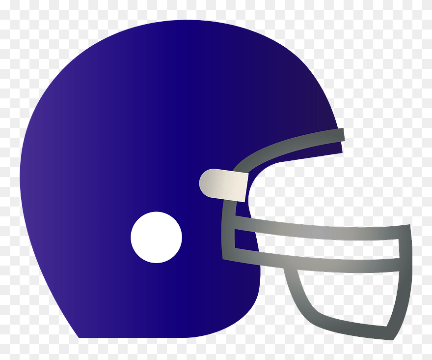 American Football Helmet Clipart - Face Mask - Png Download